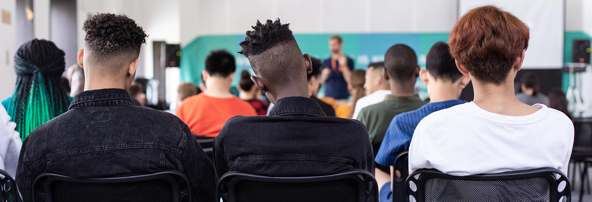 A photo illustration of students in a classroom illustrating how some teens struggle with school refusal and school anxiety | ThreePeaks Ascent is a short-term residential treatment center for teenage school refusal and school anxiety