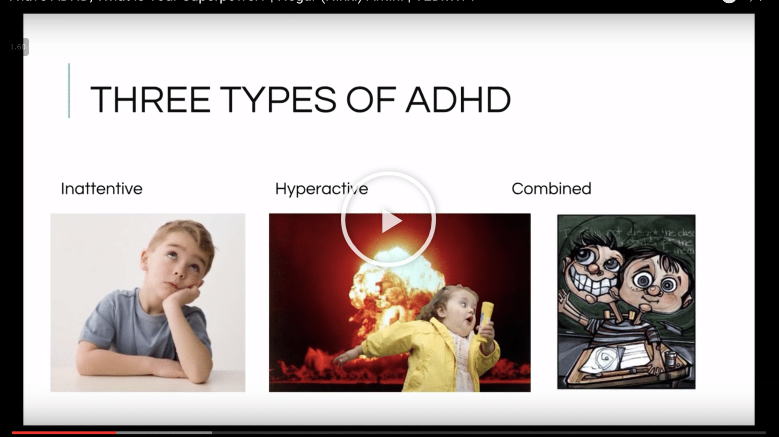 The Three Types of ADHD - YouTube Video | ThreePeaks Ascent Short-Term Residential Treatment Center for Teens