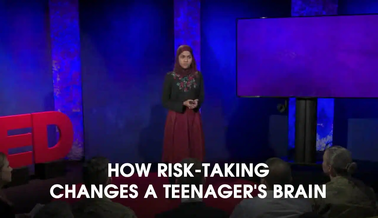 How risk-taking changes a teenager's brain a TED talk by Kashfia Rahman | ThreePeaks Ascent, a Residential Program for Teens in Crisis
