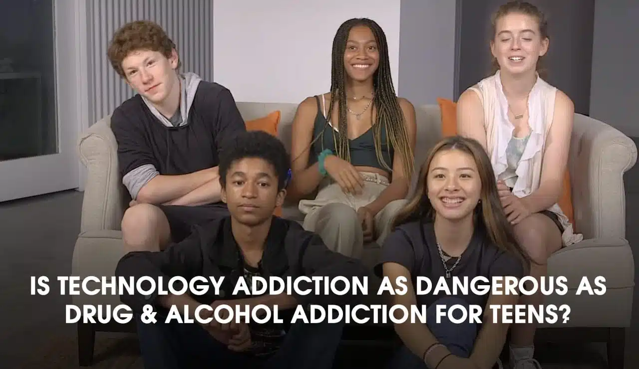 Is Technology Addiction As Dangerous As Drug & Alcohol Addiction For Teens? A Youtube video about risky behavior in teens by SheKnows | ThreePeaks Ascent Teen Treatment Center
